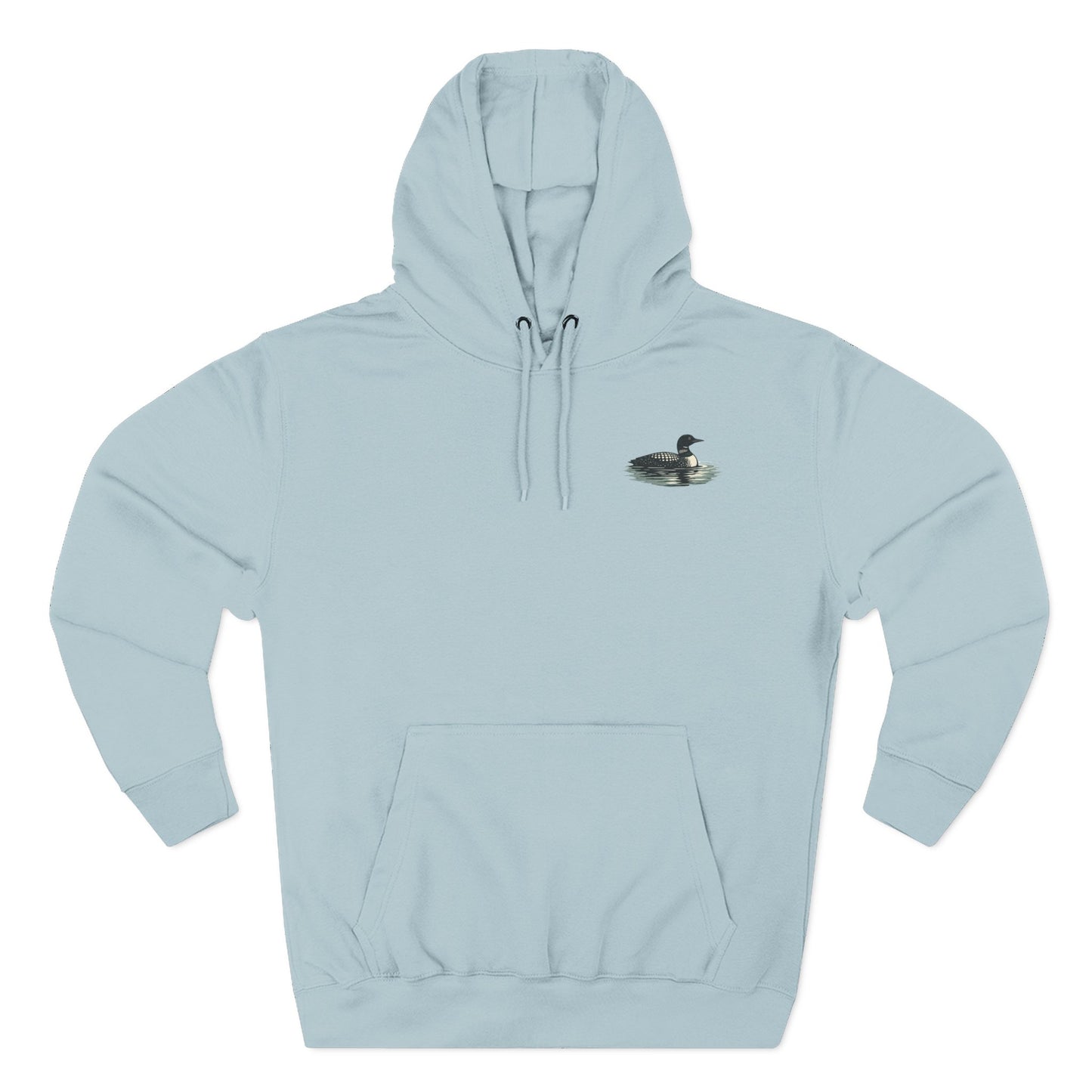 Loon Up North Michigan Hoodie - Back Print
