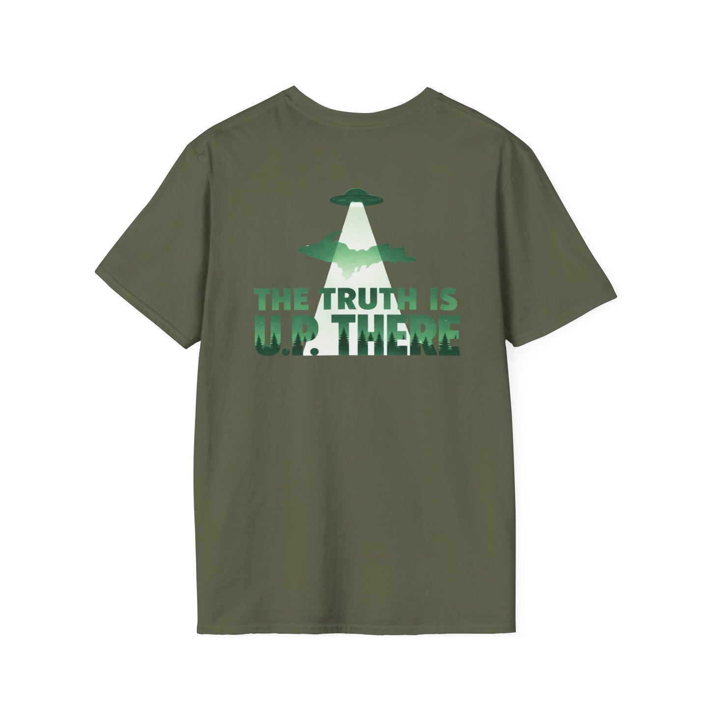 The Truth is U.P. There - Back Print