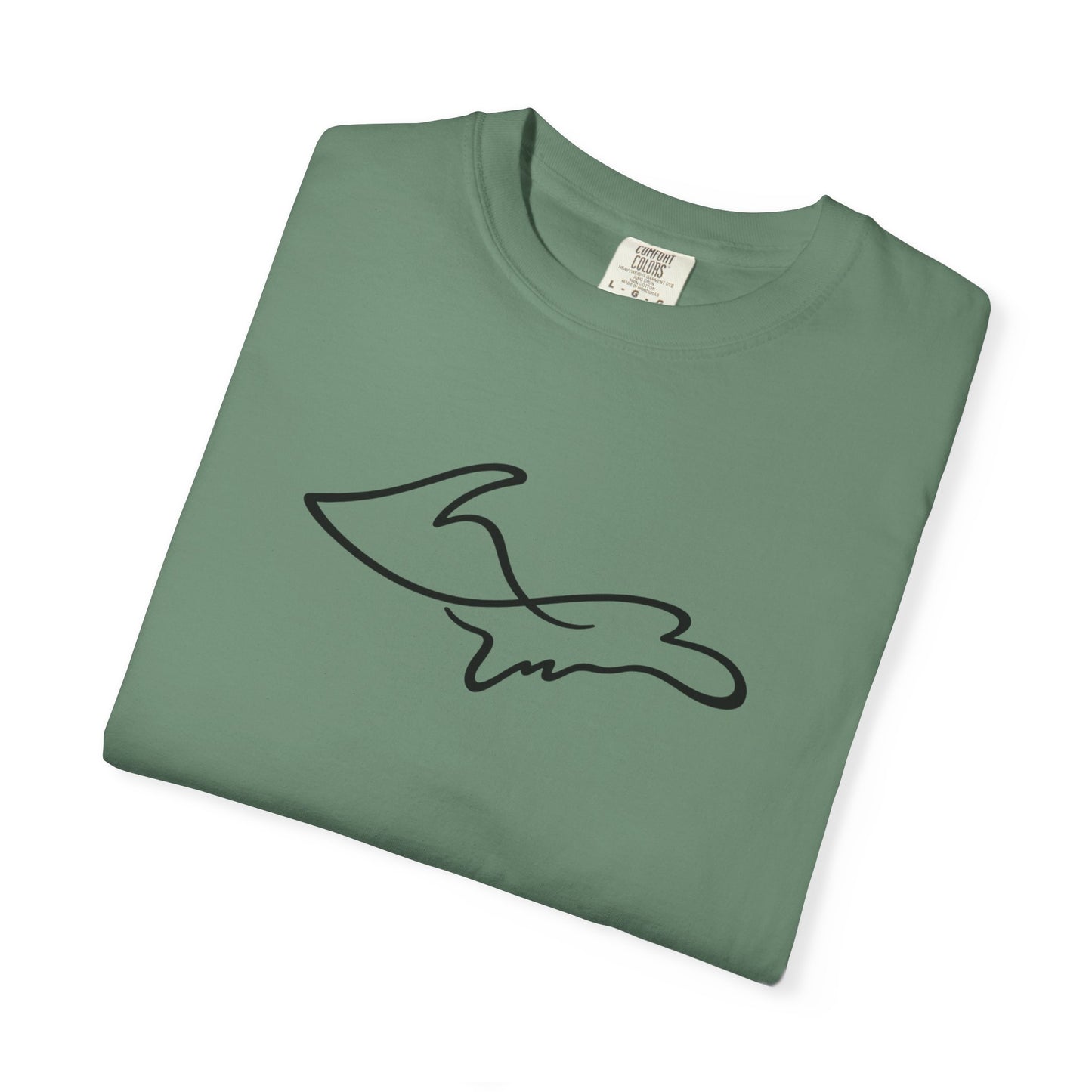 Upper Peninsula One Line T-Shirt - Heavyweight Comfort Colors