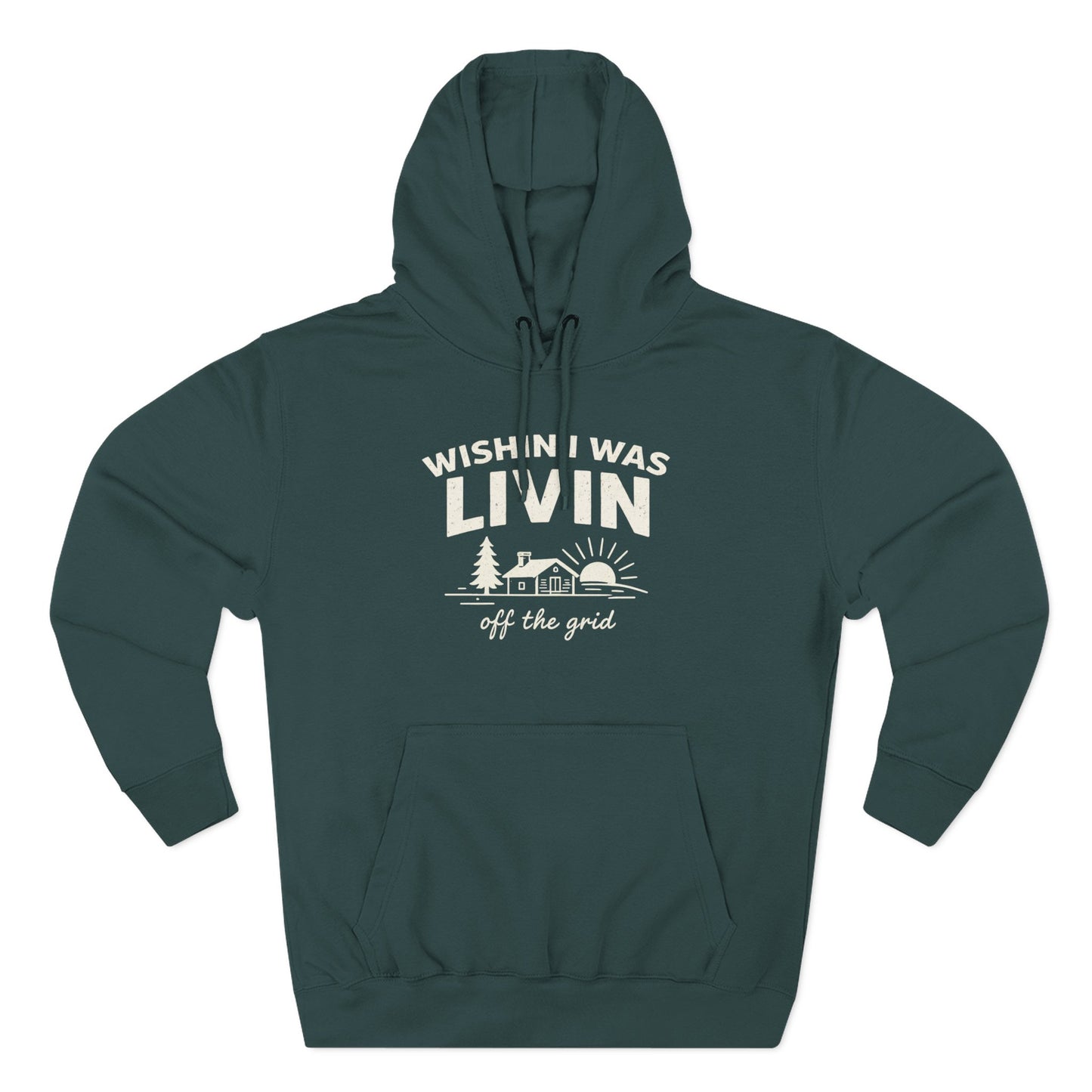 Wishin I Was LIVIN Hoodie