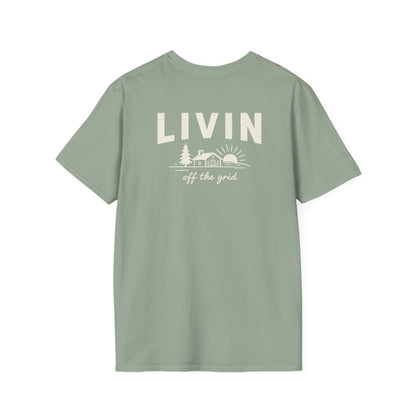 LIVIN off the Grid T-Shirt - Back Print