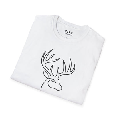White-tailed One Line T-Shirt