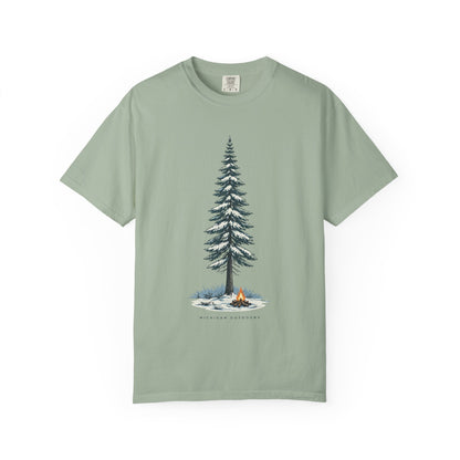 Michigan Outdoors T-Shirt - Heavyweight Comfort Colors