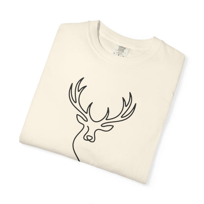 Elk One Line T-Shirt - Heavyweight Comfort Colors