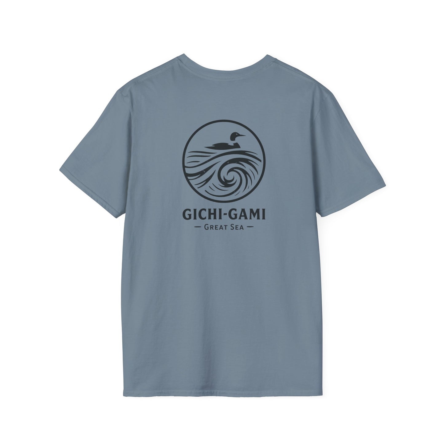 Gichi-Gami Great Sea T-Shirt - Back Print