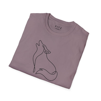 Wolf One Line T-Shirt