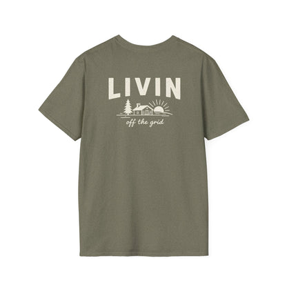 LIVIN off the Grid T-Shirt - Back Print