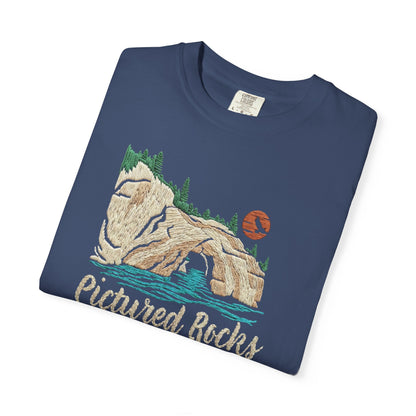 Pictured Rocks Lover's Leap T-Shirt - Heavyweight Comfort Colors