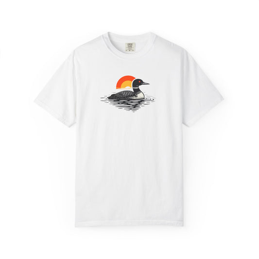 Loon at Sunset T-Shirt - Heavyweight Comfort Colors