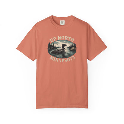 Loon Up North Minnesota T-Shirt - Heavyweight Comfort Colors
