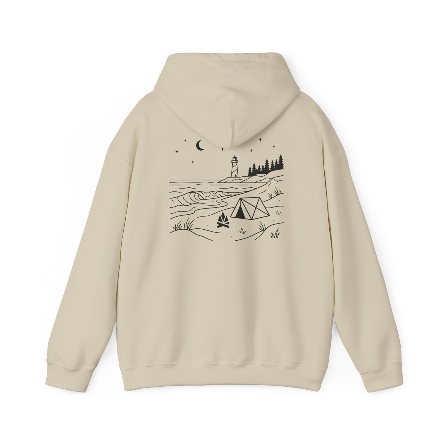 Beach Camping Hoodie