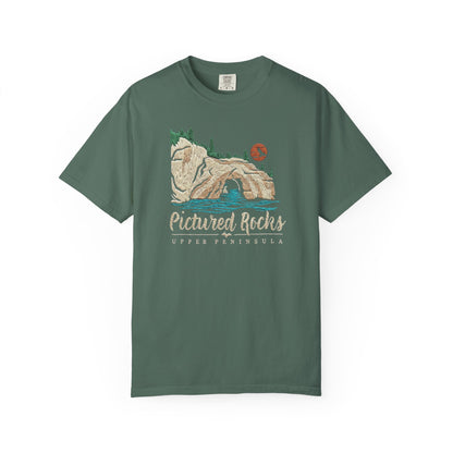 Pictured Rocks Lover's Leap T-Shirt - Heavyweight Comfort Colors