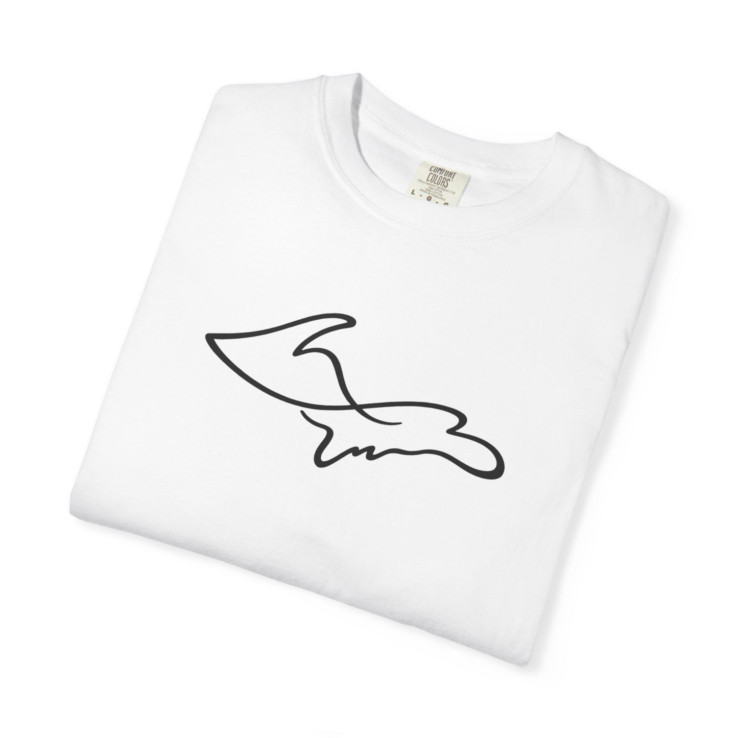 Upper Peninsula One Line T-Shirt - Heavyweight Comfort Colors