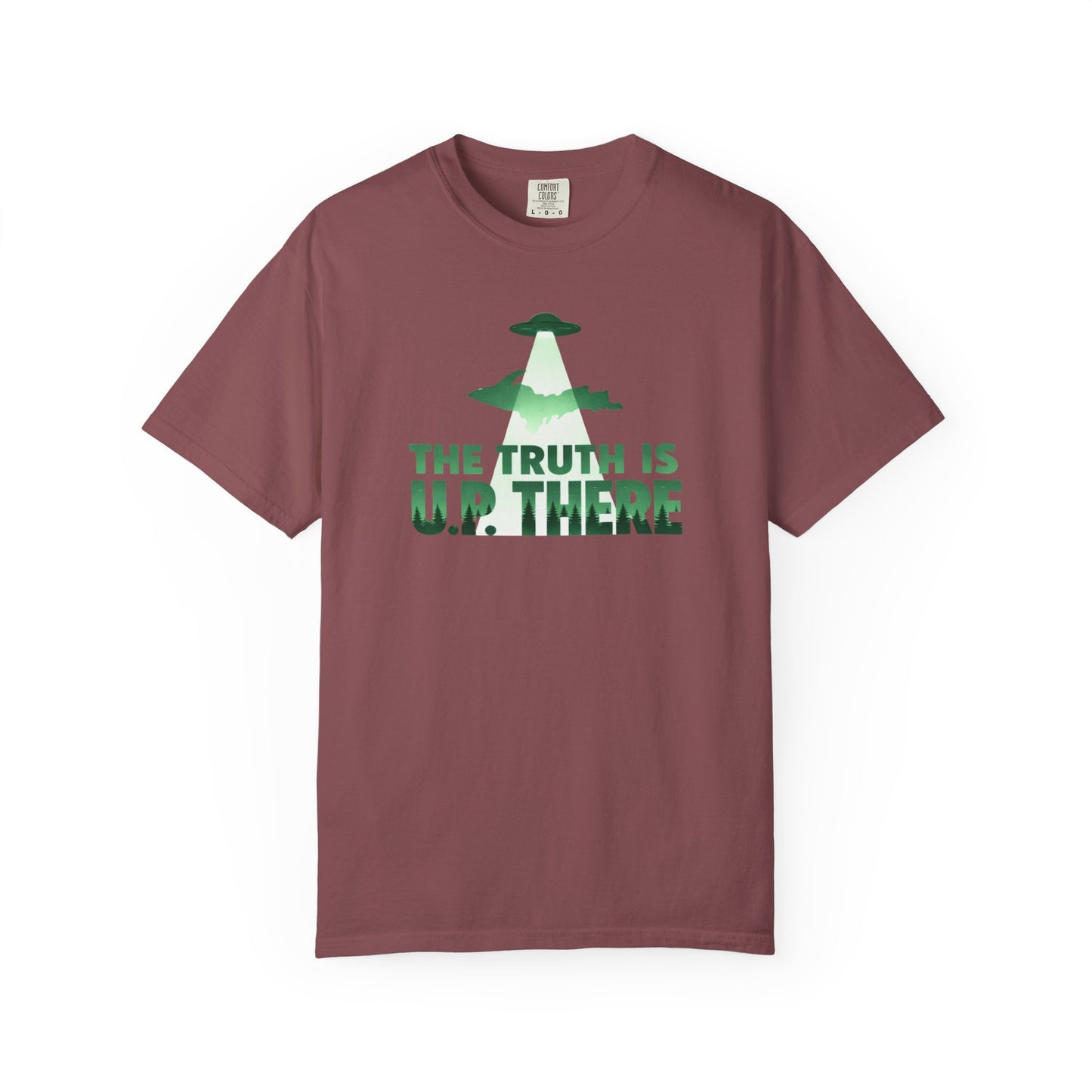 The Truth is U.P. There T-Shirt - Heavyweight Comfort Colors