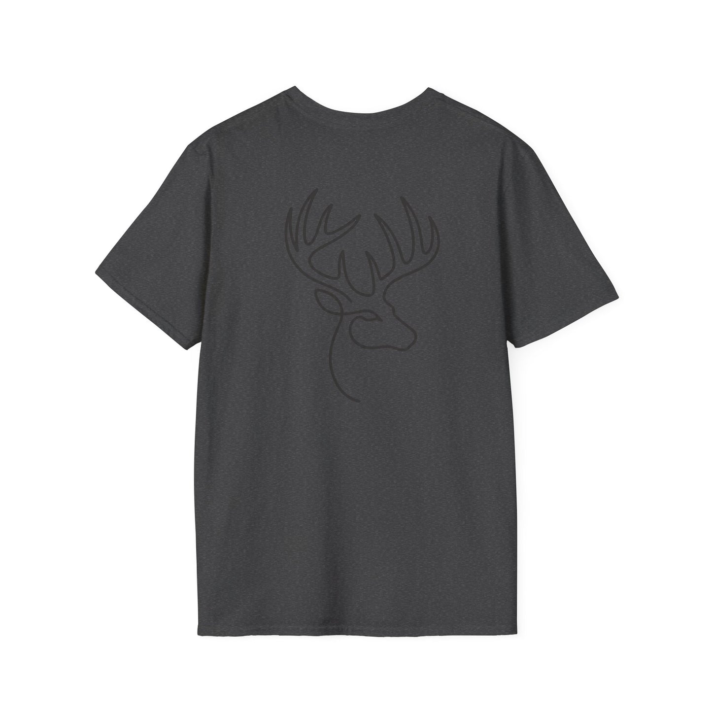 White-tailed One Line T-Shirt - Back Print