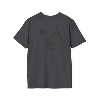 White-tailed One Line T-Shirt - Back Print