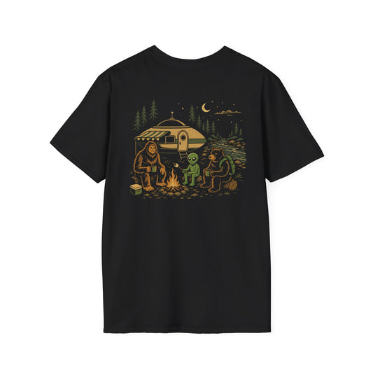 River Camping T-Shirt - Back Print