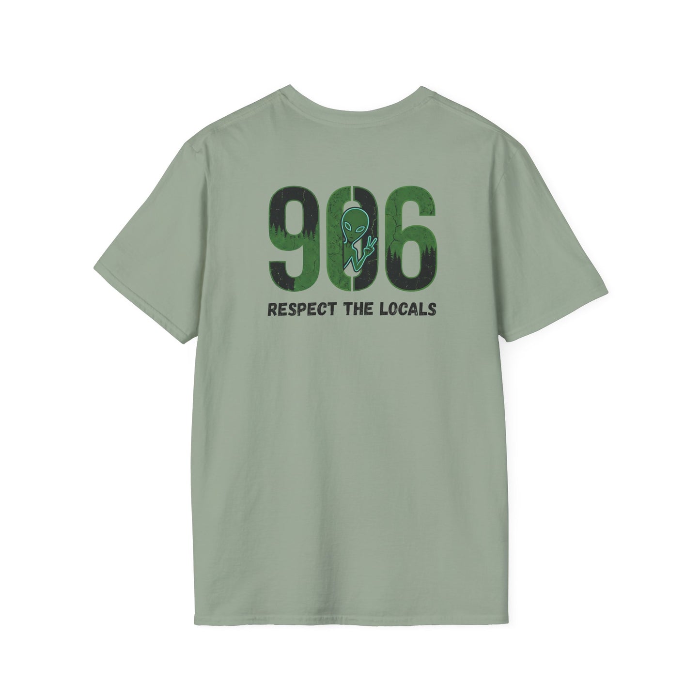 906 Respect the Locals T-Shirt - Back Print