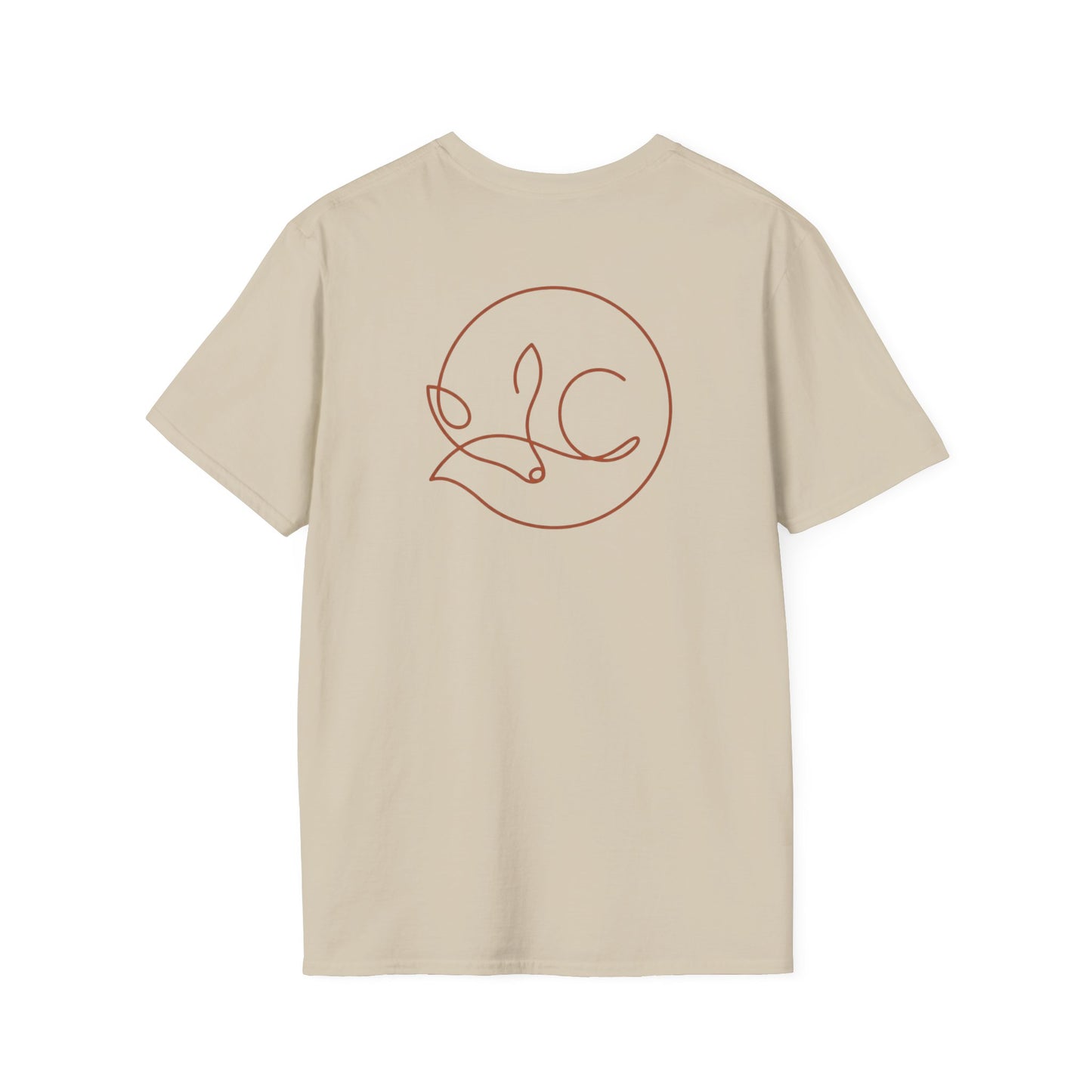 Fox One Line T-Shirt - Back Print