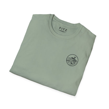 Gichi-Gami Great Sea T-Shirt - Back Print