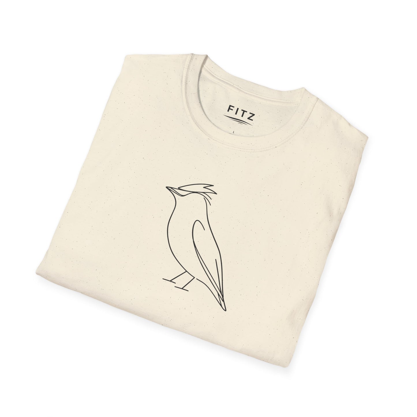Cedar Waxwing Line T-Shirt