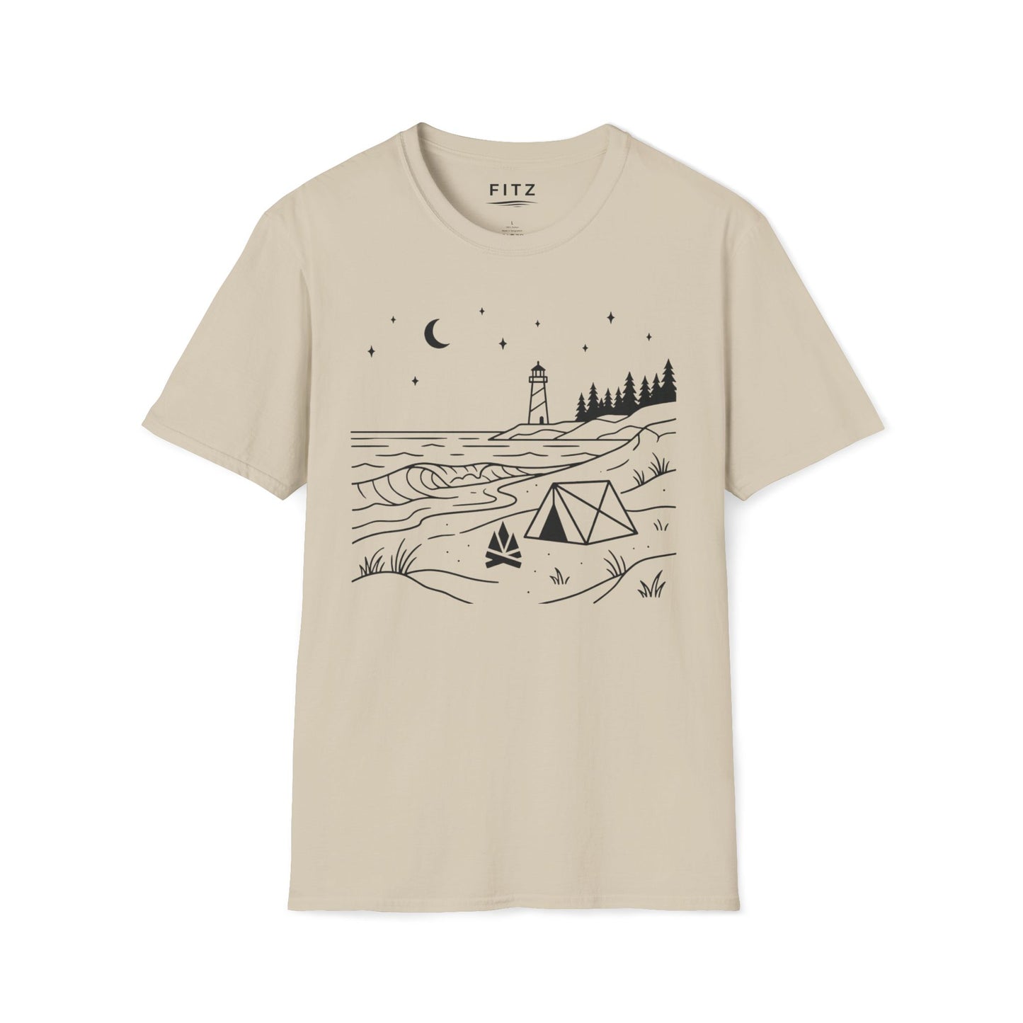 Beach Camping T-Shirt
