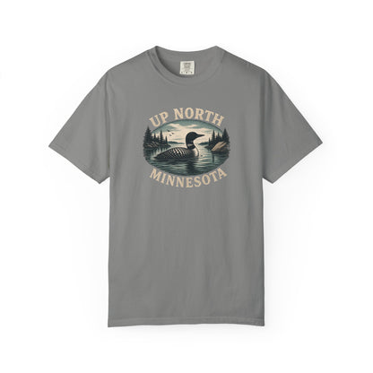 Loon Up North Minnesota T-Shirt - Heavyweight Comfort Colors