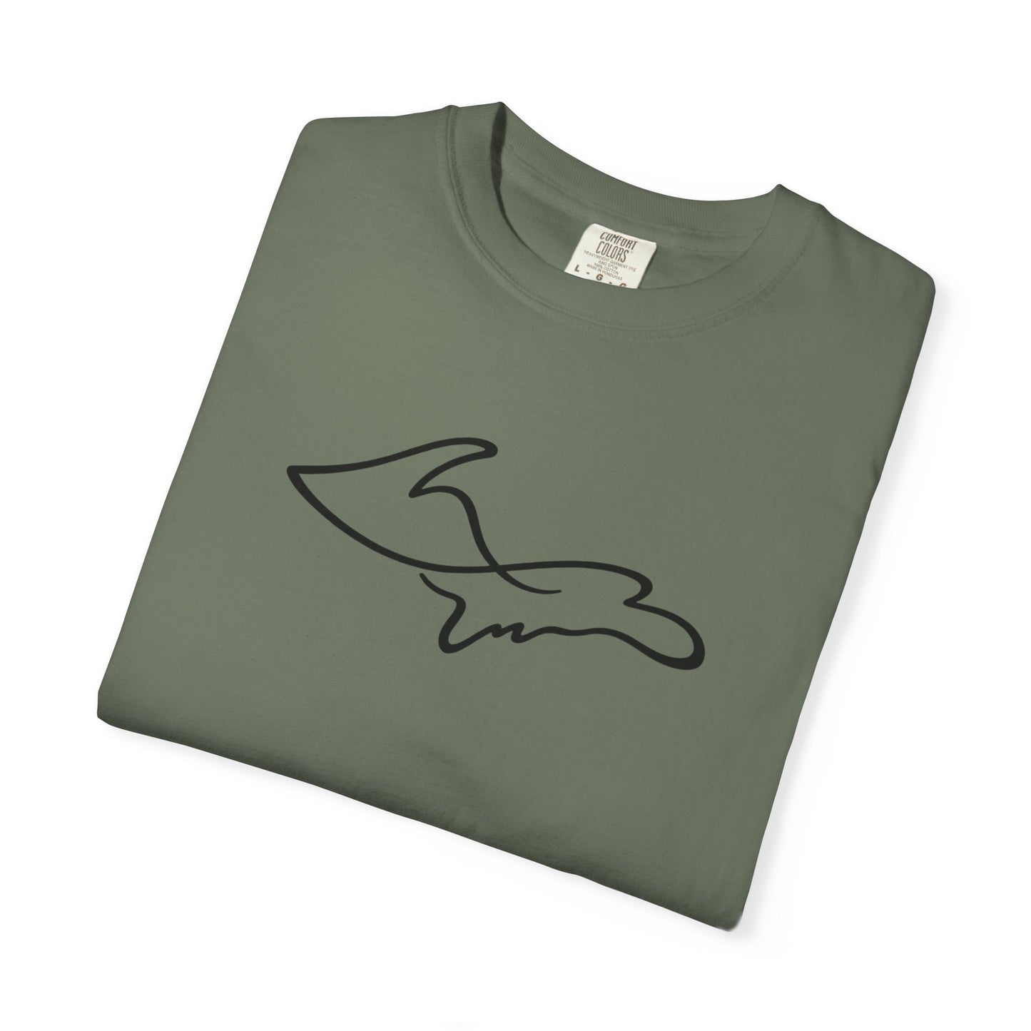 Upper Peninsula One Line T-Shirt - Heavyweight Comfort Colors