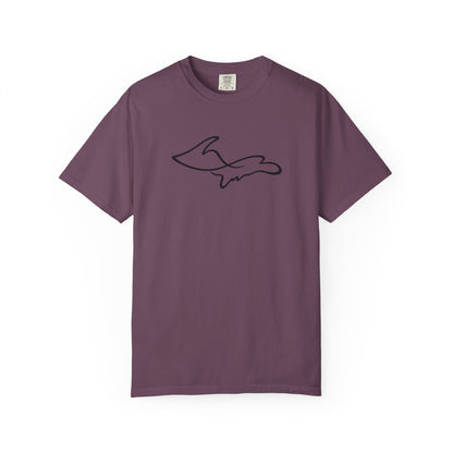 Upper Peninsula One Line T-Shirt - Heavyweight Comfort Colors