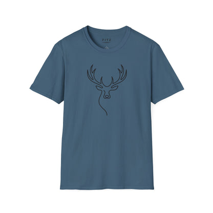 Elk One Line T-Shirt