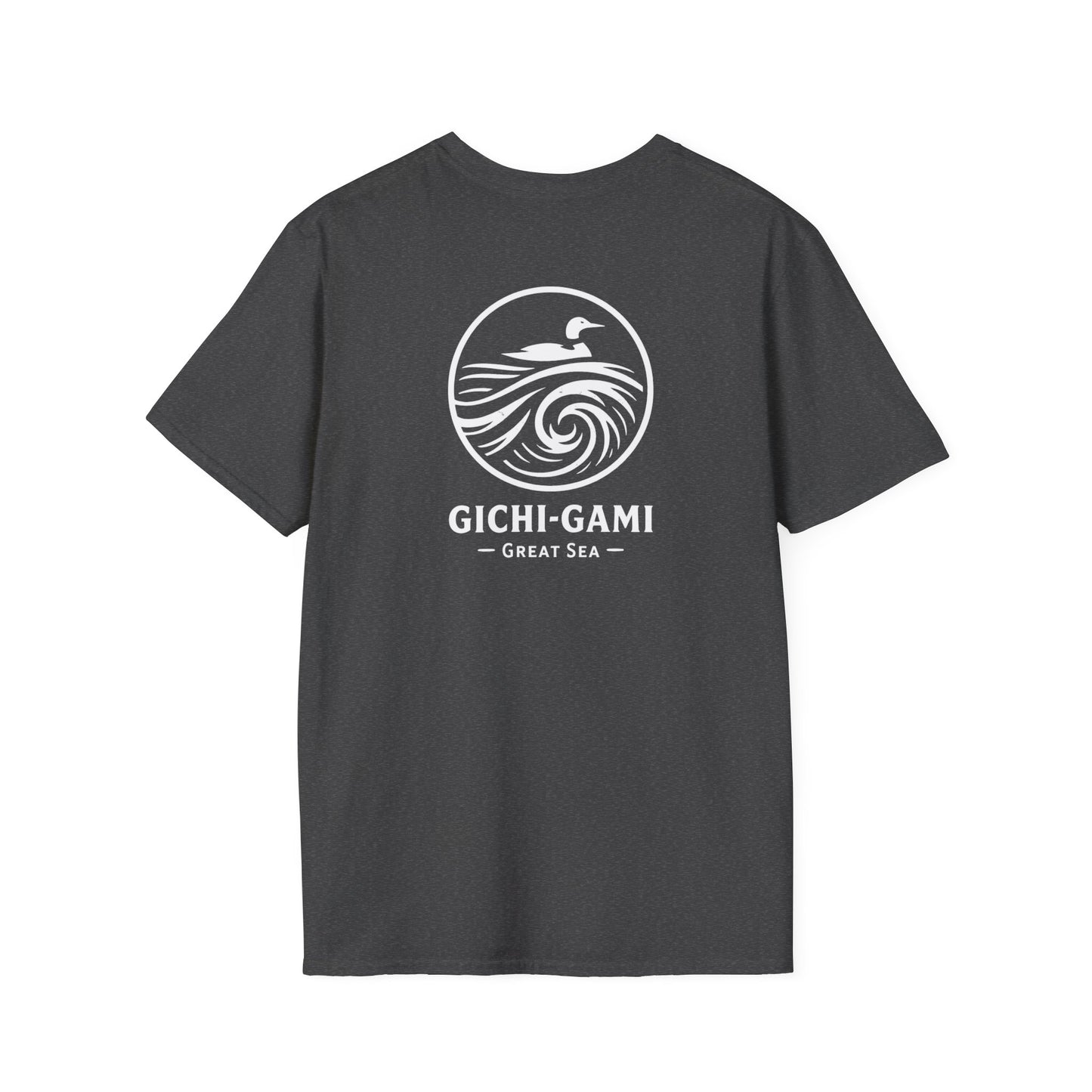 Gichi-Gami Great Sea T-Shirt - Back Print