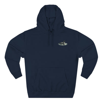 Loon Up North Michigan Hoodie - Back Print