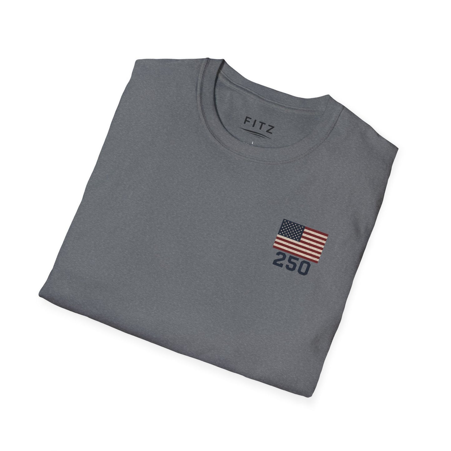 250 Flag T-Shirt - Back Print