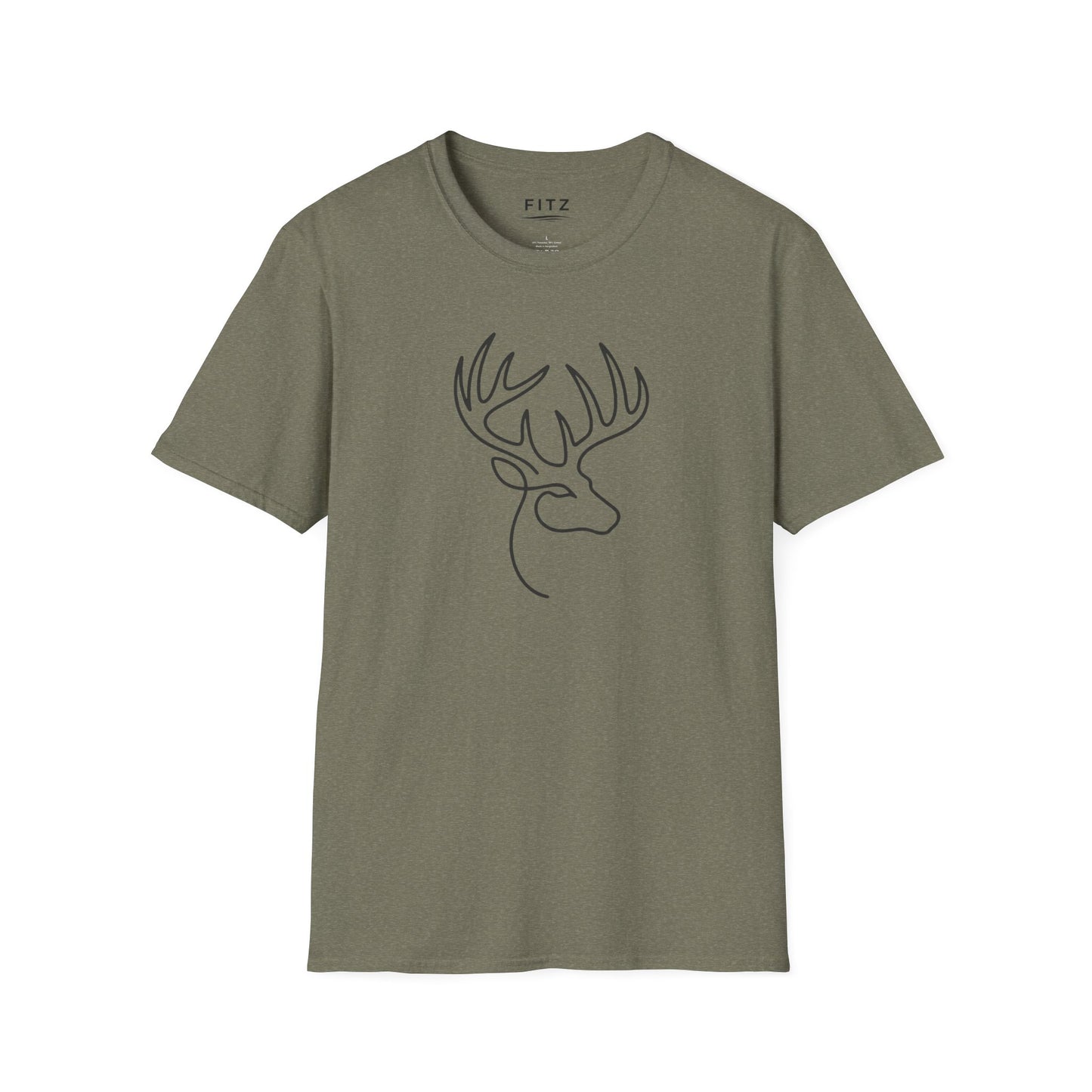White-tailed One Line T-Shirt