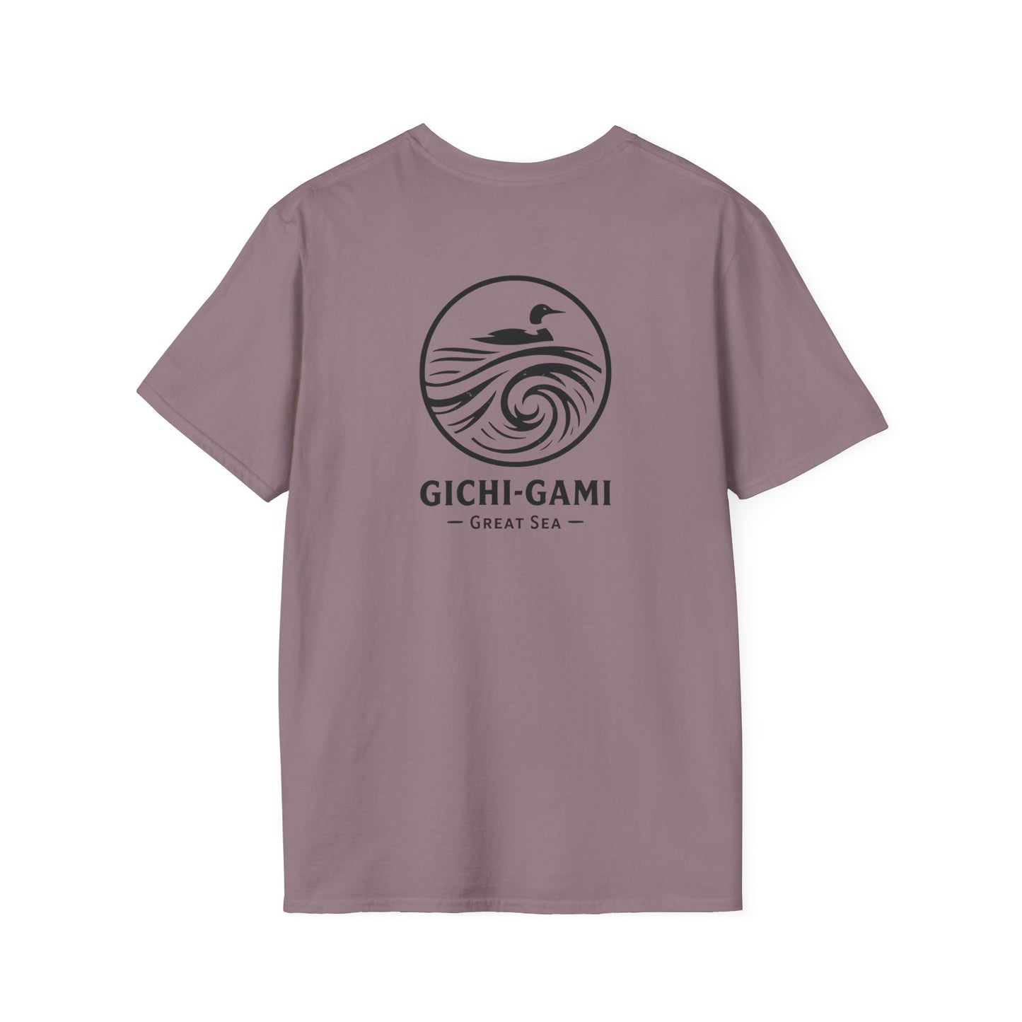 Gichi-Gami Great Sea T-Shirt - Back Print