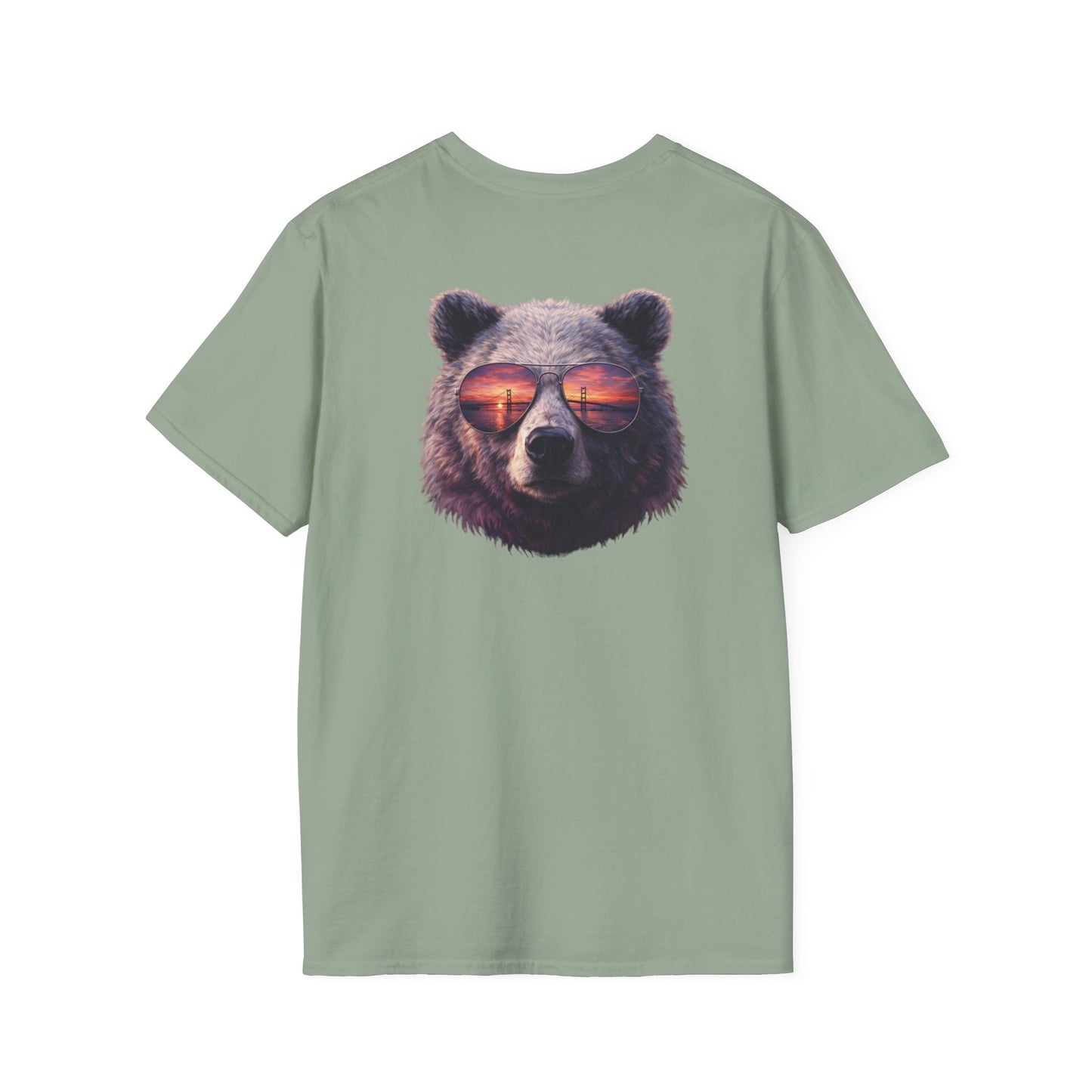 Mackinac Sunset T-Shirt - Back Print