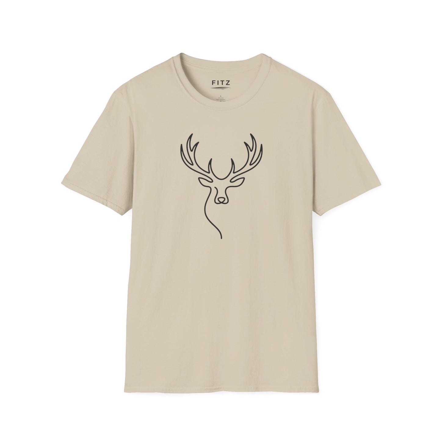 Elk One Line T-Shirt