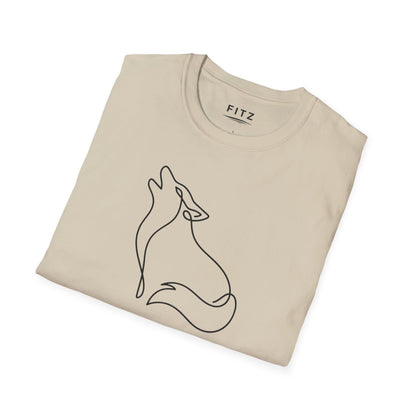 Wolf One Line T-Shirt