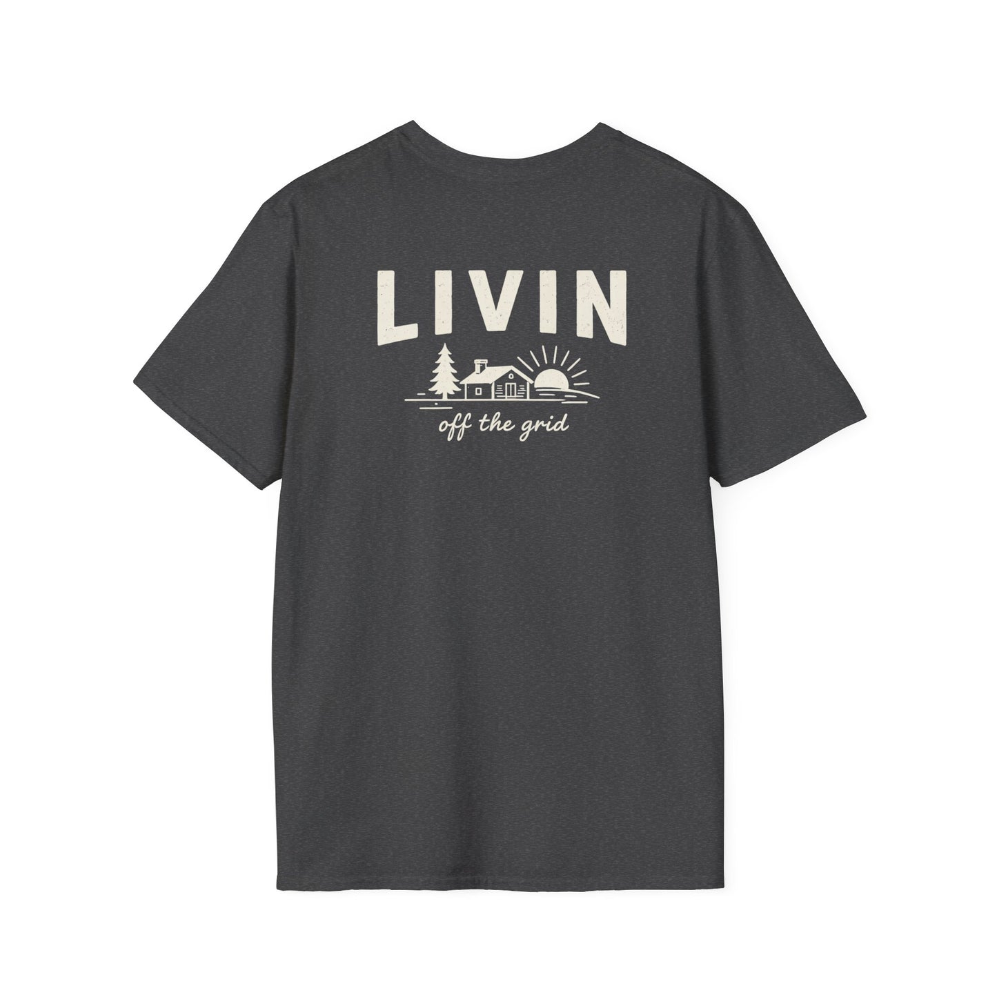 LIVIN off the Grid T-Shirt - Back Print