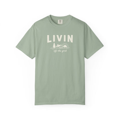 LIVIN off the Grid T-Shirt - Heavyweight Comfort Colors