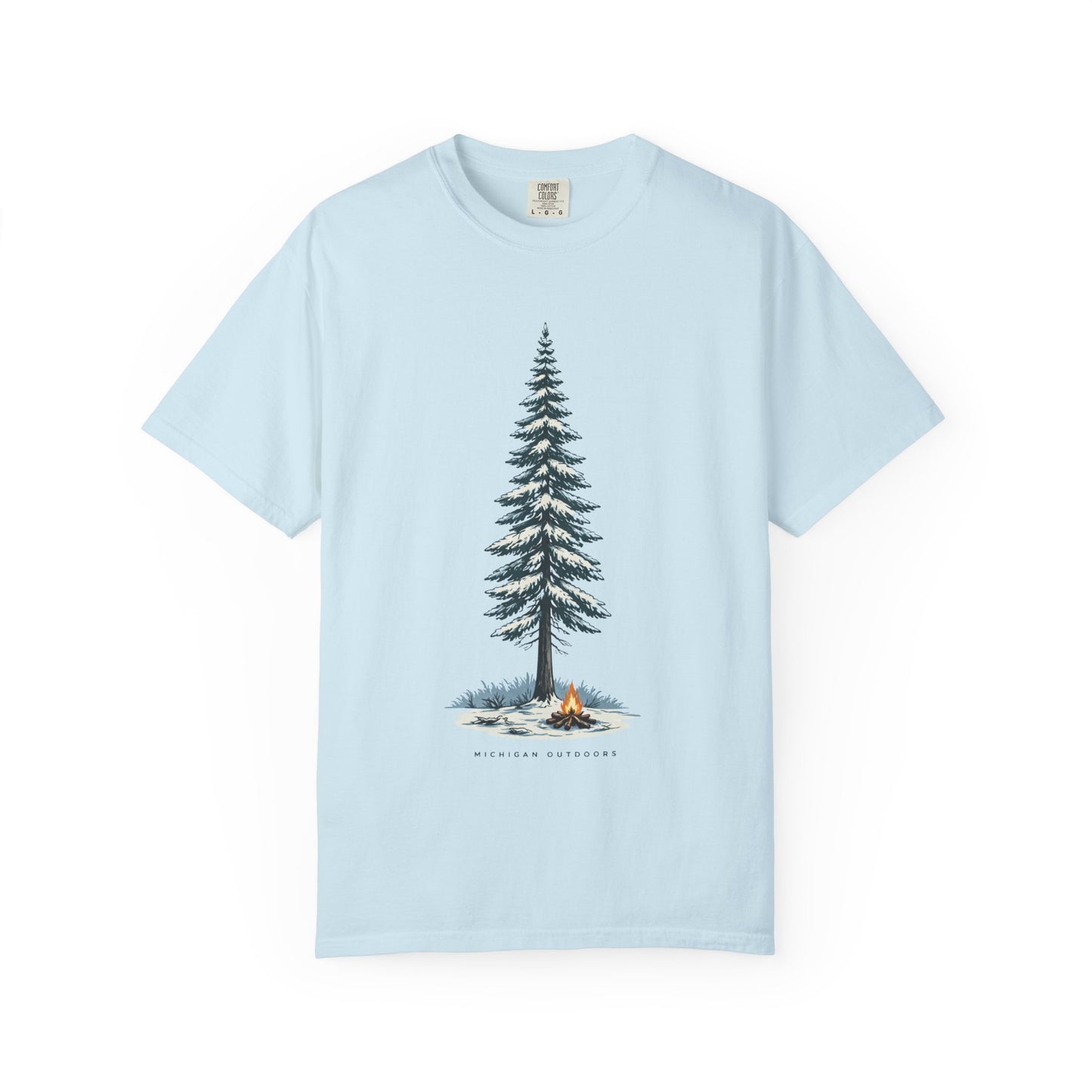Michigan Outdoors T-Shirt - Heavyweight Comfort Colors