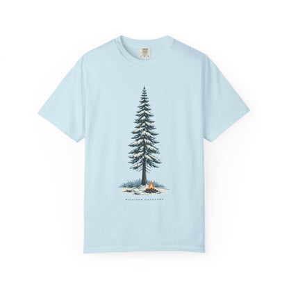 Michigan Outdoors T-Shirt - Heavyweight Comfort Colors