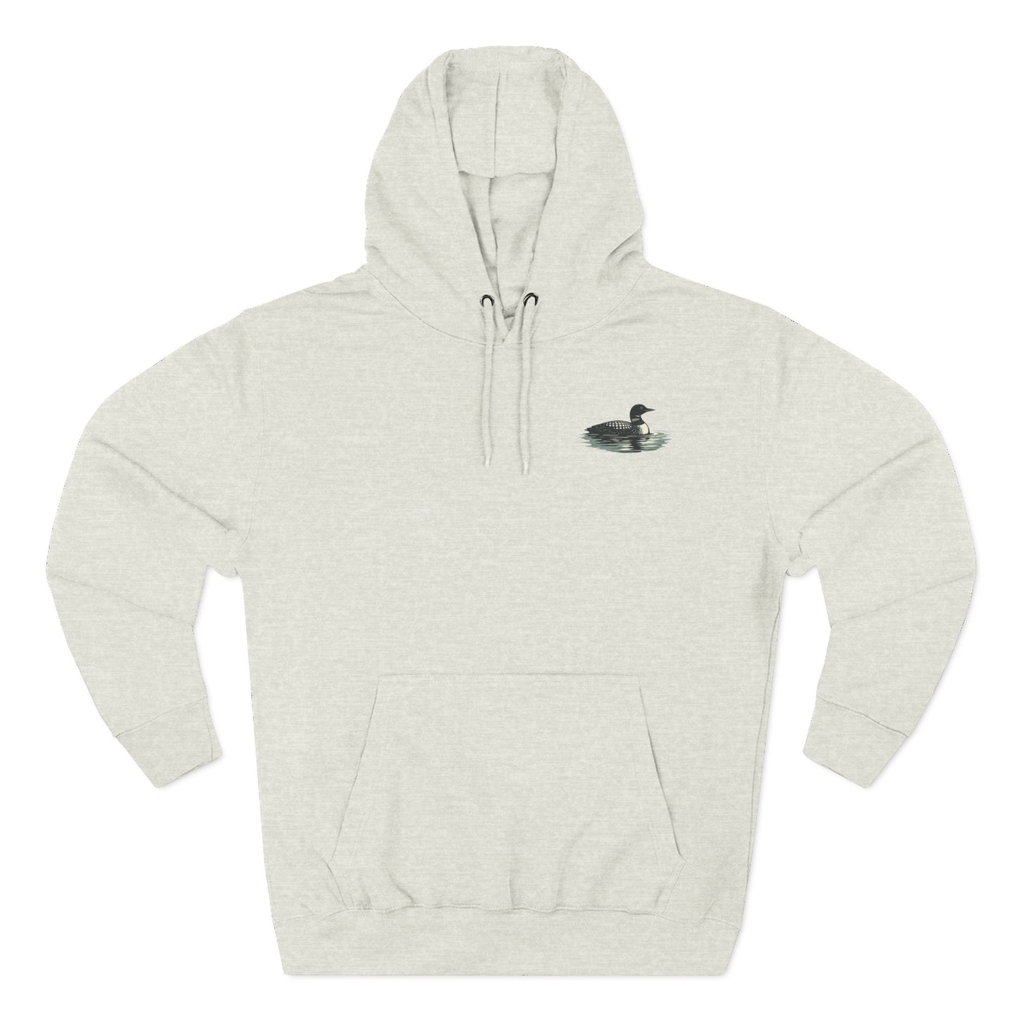 Loon Up North Michigan Hoodie - Back Print