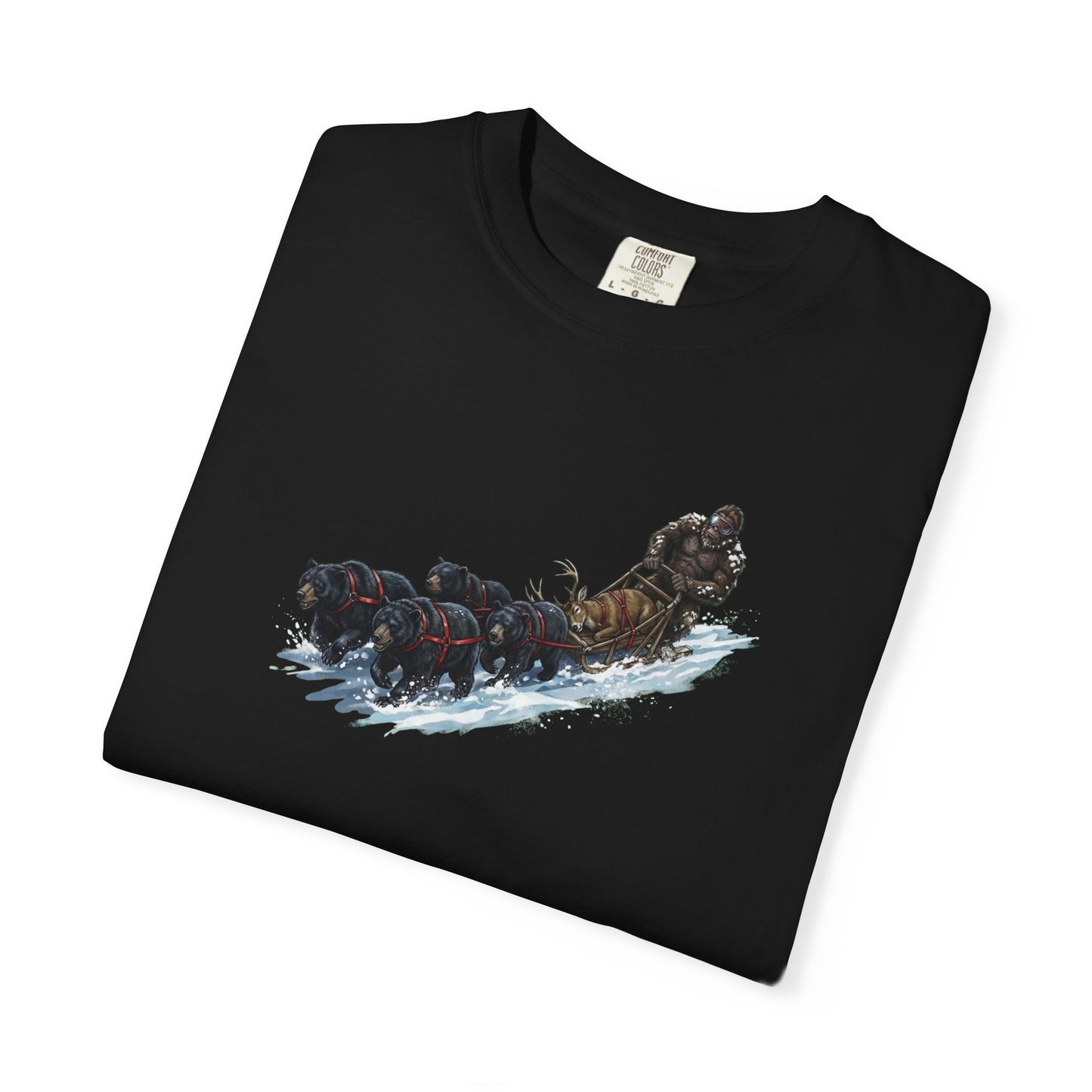 Winter Run T-Shirt - Heavyweight Comfort Colors
