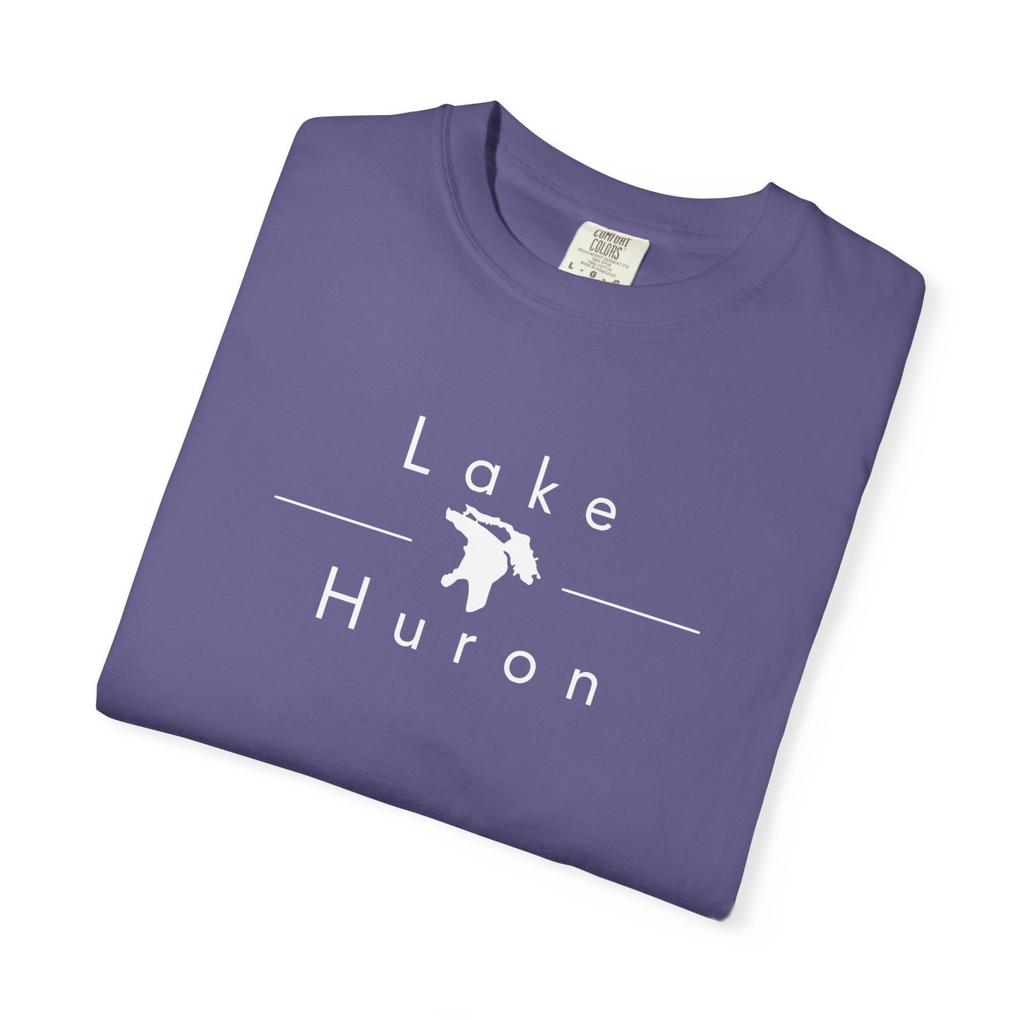 Lake Huron T-Shirt - Heavyweight Comfort Colors