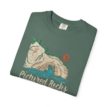 Pictured Rocks Lover's Leap T-Shirt - Heavyweight Comfort Colors