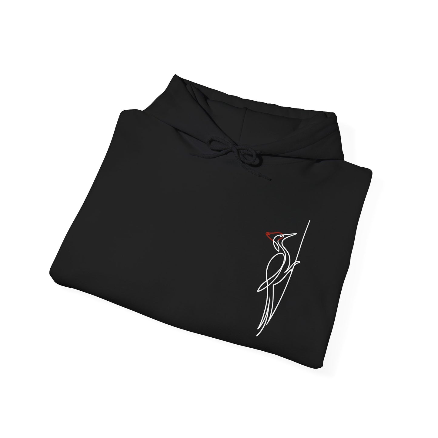Pileated Woodpecker One Line Hoodie