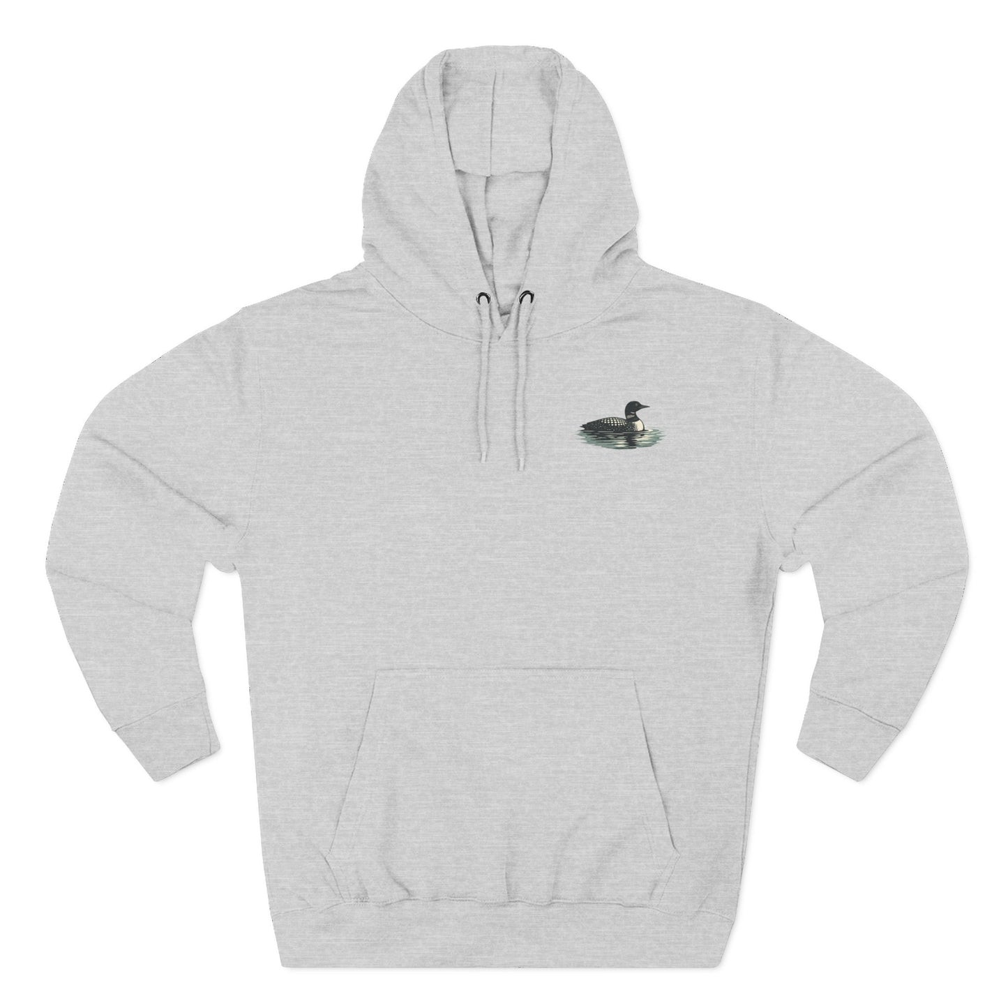 Loon Up North Michigan Hoodie - Back Print