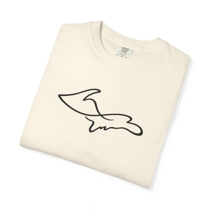 Upper Peninsula One Line T-Shirt - Heavyweight Comfort Colors