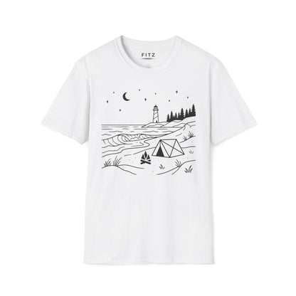 Beach Camping T-Shirt